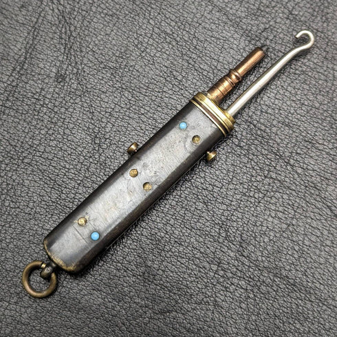 古董可伸縮多功能工具鉛筆和掛鉤